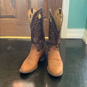 Vintage Cowboy Boots by Hondo Boot Size 8 1/2D